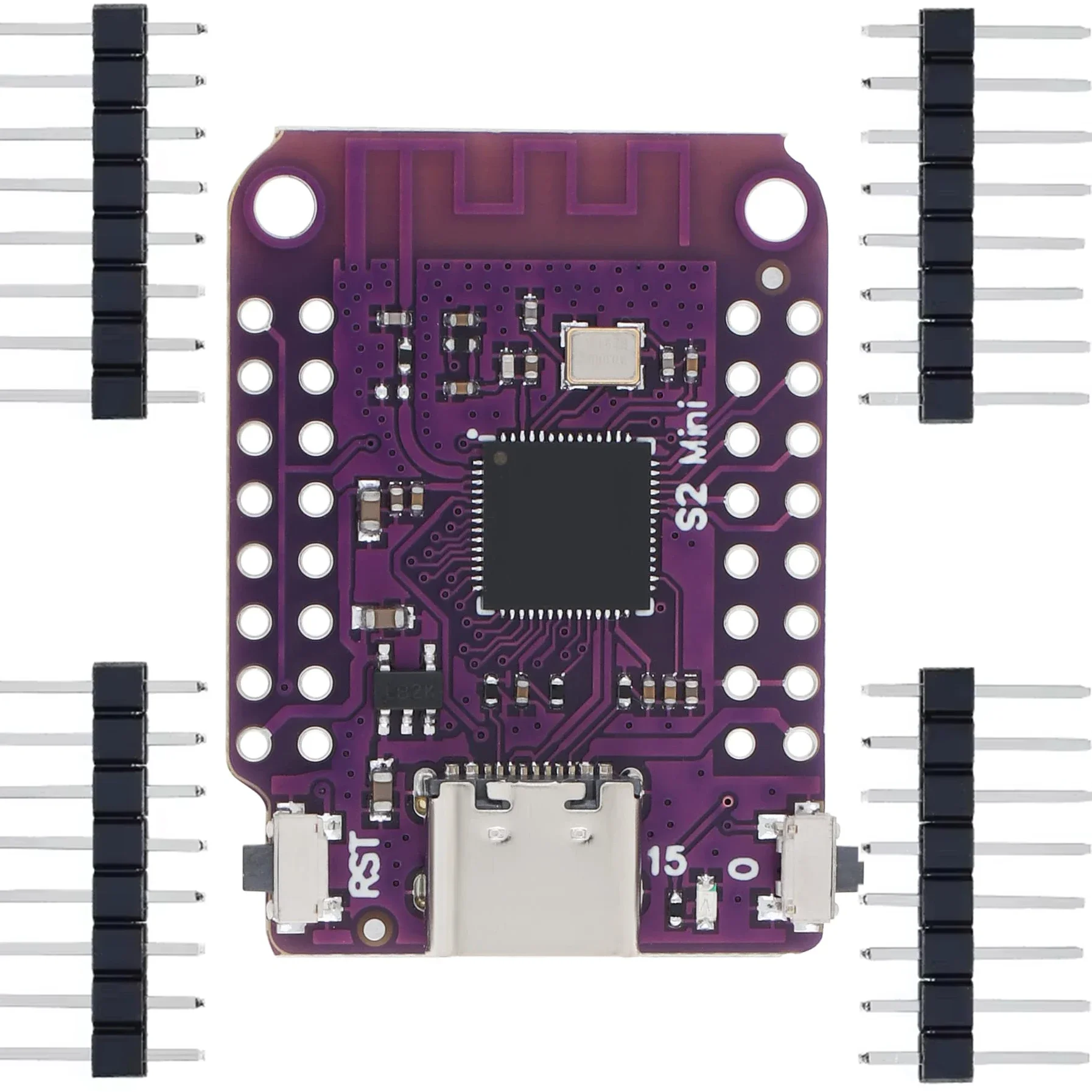 ESP32-S2 Mini Board - บอร์ด IoT 4MB Flash สำหรับ Arduino & MicroPython