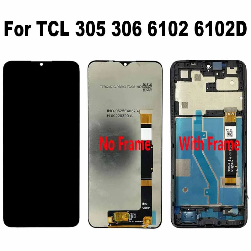 Для ЖК-дисплея TCL 305 305i 306 6102D 5164D 6102 6102A X668 6102H Для ЖК-дисплея TCL 305 305i 306 6102D 5164D 6102 6102A X668 6102H