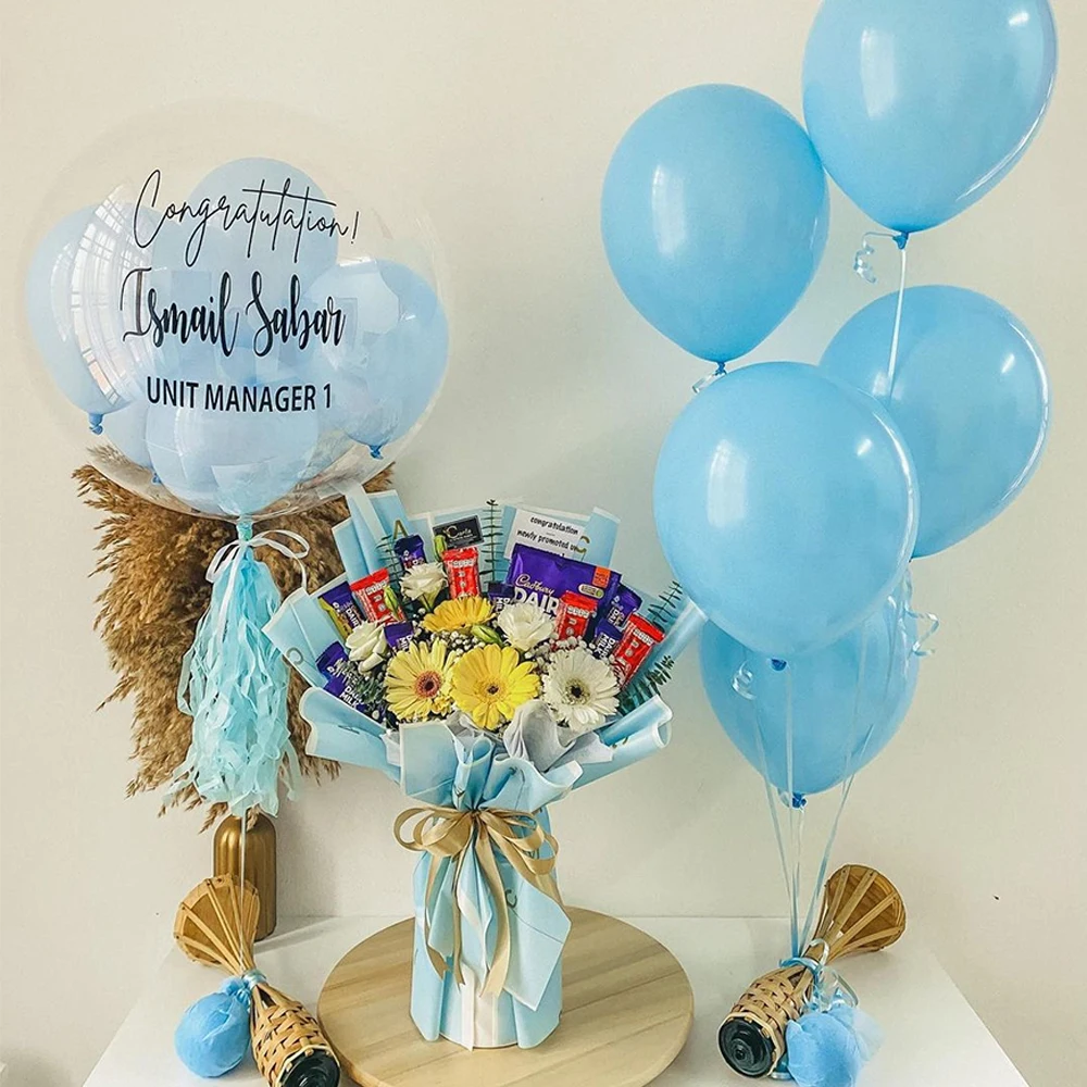 Custom Lettered Congrats Balloon Personalized Balloon 