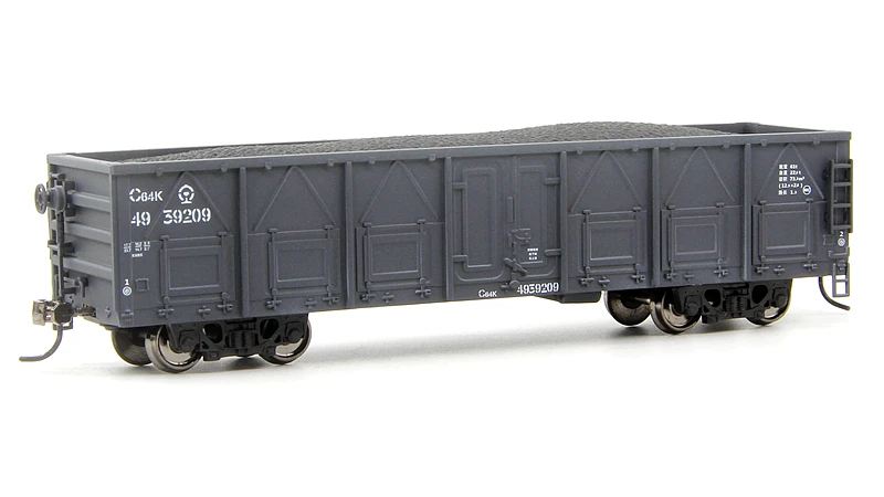 HO 1/87 Railway C64K Wide Open Car Freight Train Model – VAJJEXRC