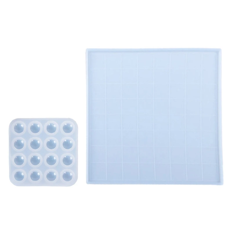

Checkerboard Game Board Mould Puzzle Chess Game Suitable for Children Adults