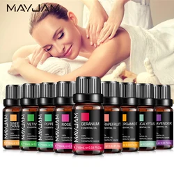 MAYJAM Pure Essential Oils,Massage Oil,Humidifier,Diffuser,Candle Making,Air Freshener