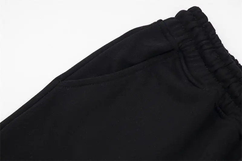 T.R.P 힙합 레터 자수 반팔 티셔츠, 루즈한 캐주얼 반바지, 스포츠 세트, 남녀공용, 2024 신상