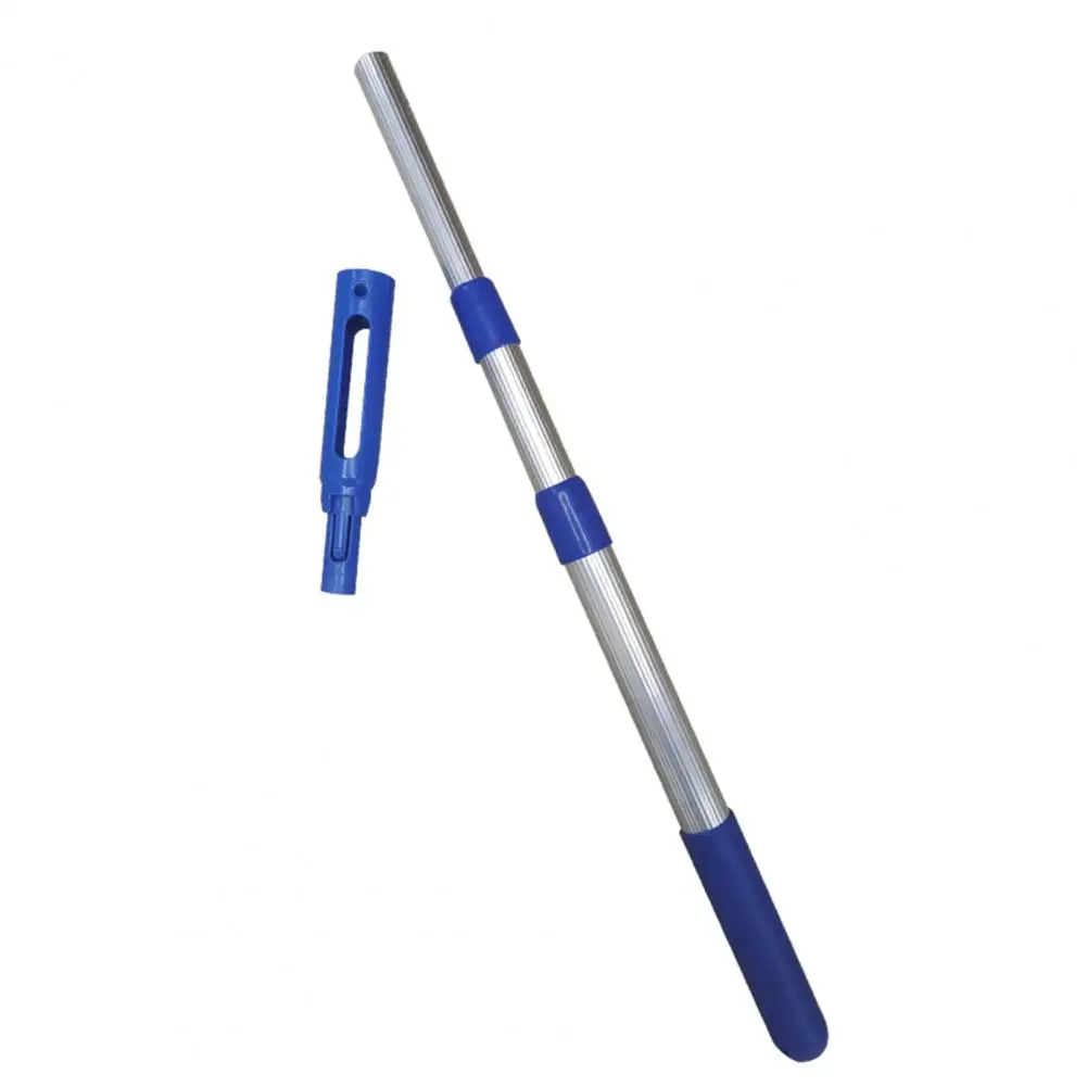 Telescopic Pool Cleaner Handle Rod Fishing Net Supplies 150cm For Pool Cleaning Swimming Pool Cleaning Kit