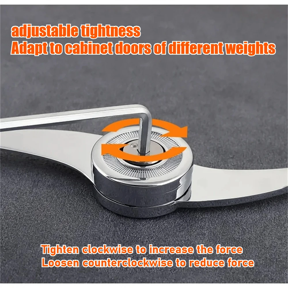 Zinc Alloy Adjustable Hydraulic Hinges for Kitchen Cabinet Doors