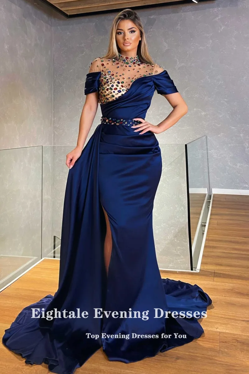Eightale Arabic Evening Dresses High 