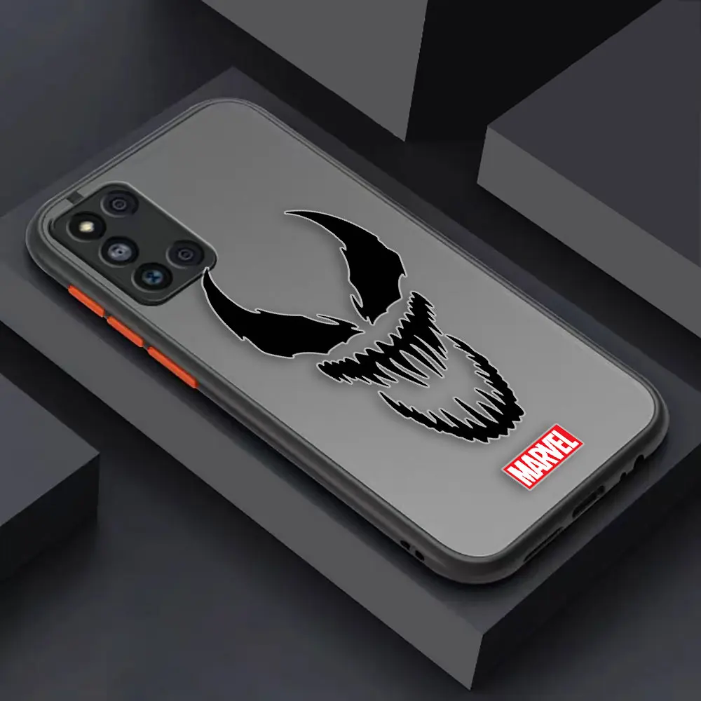 thumbnail image 1 of Funda mate para Samsung Galaxy M62 M53 M52 M51 M33 M32 M31 M30S M23 5G J8 J7 J6 J5 J4 Funda Capa Shell Marvel Logo Lron Spider-Aan, 1 of 5