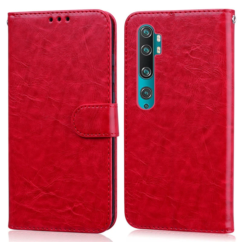 For Xiaomi Mi Note 10 Case For Xiaomi Mi Note 10 Pro Soft TPU Phone Cover Wallet Flip Case For xiaomi MiNote10 MiNote10Pro Coque 4