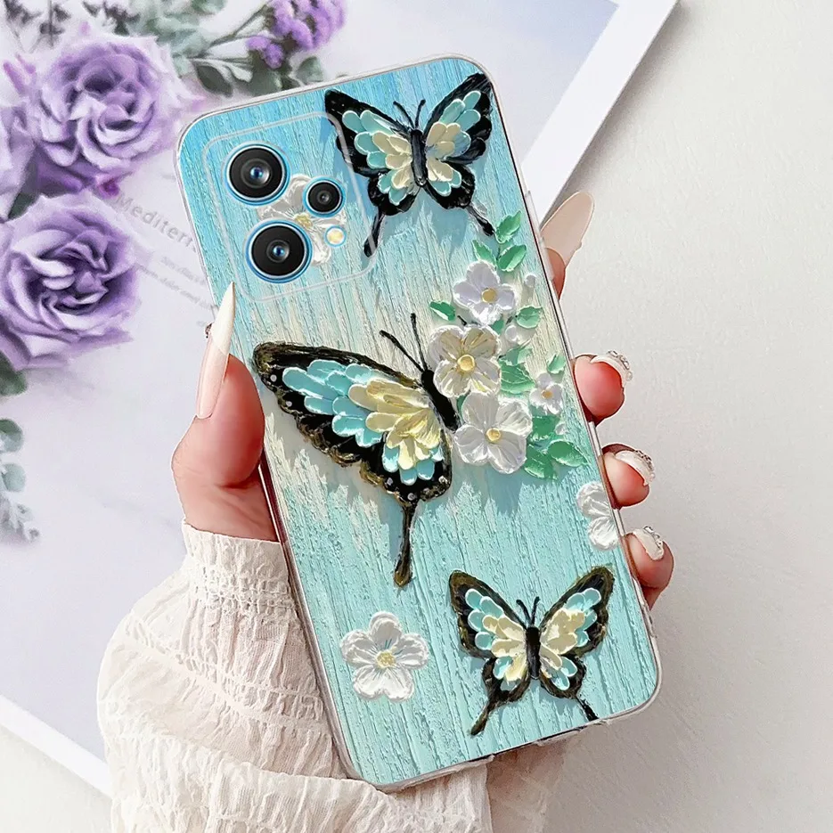 Luxury Fashion Painted Soft Slim Phone Case Cover - Premium Bumper