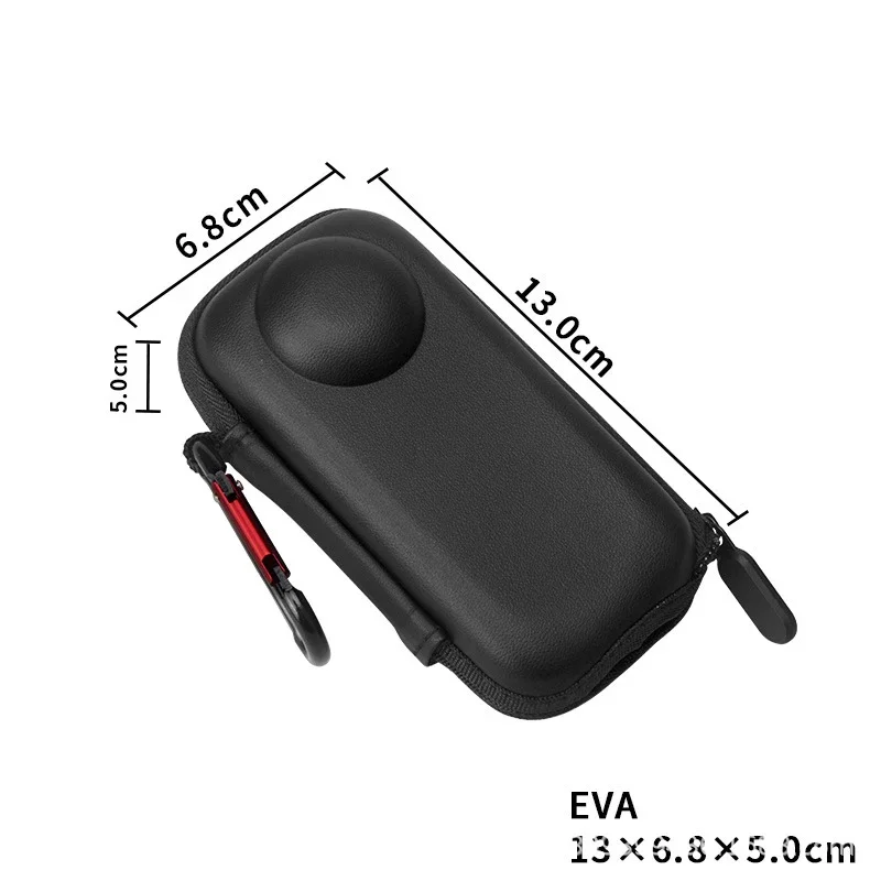 Insta360 One X3 X2 액세서리 케이스, 미니 가방 컬렉션 EVA 휴대용 여행 보관, 방수 하프 지퍼, Insta 360 잠금 장치