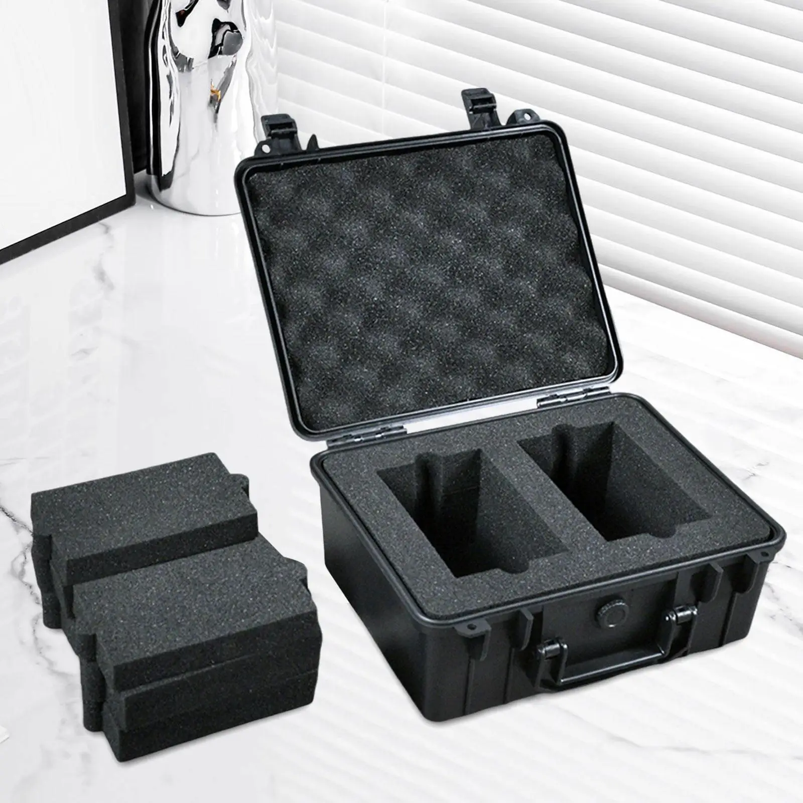 Storage Box Trading Card Case Hard Shell Trading Collector Portable Carrying Case Organizer for Household Supplies Activities