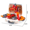 Toolbox Kitchen Food Beauty Make Up Tools Box Set Handbag Pretend Play Toys For Children Kids Boy Girl Christmas Gifts 6