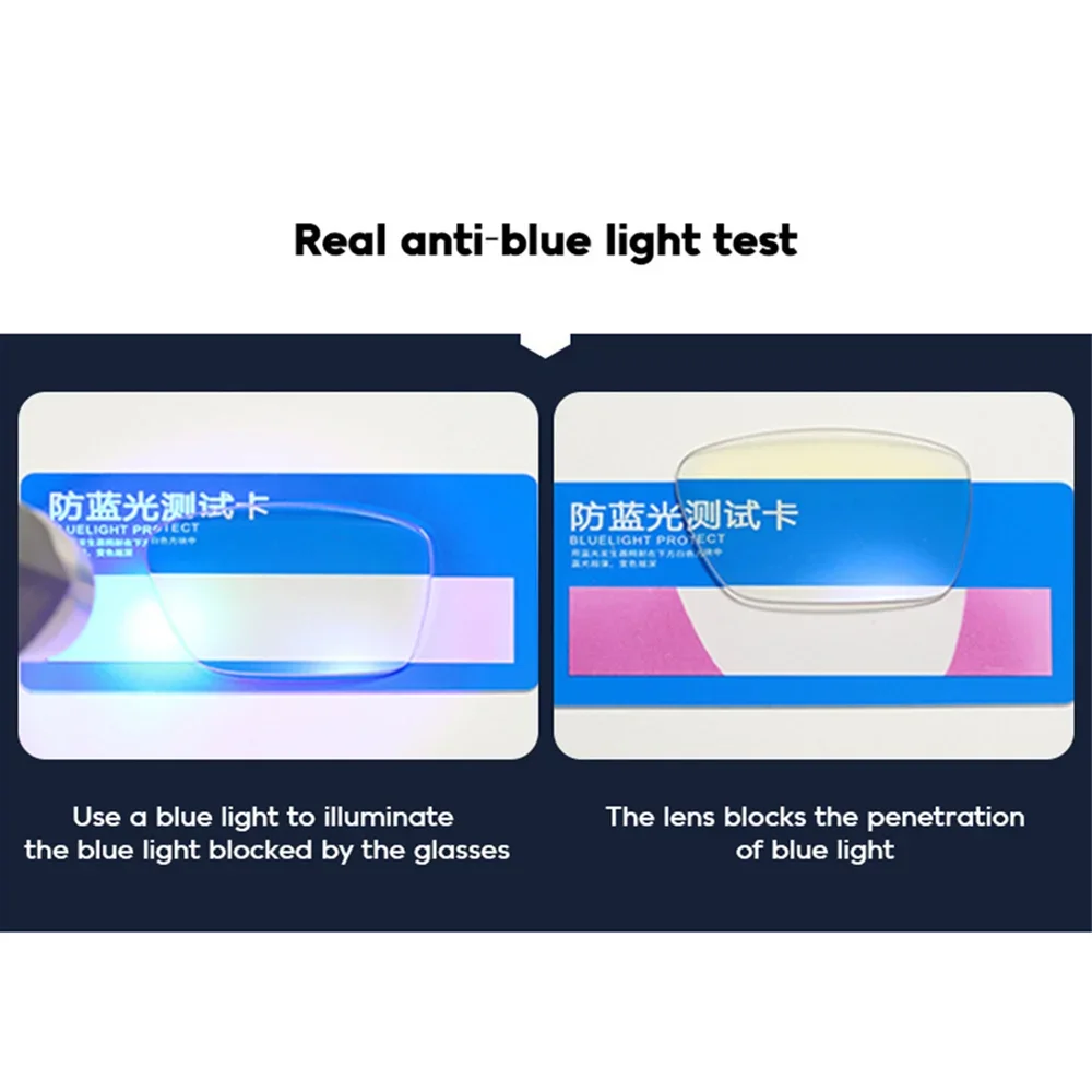 VIVIBEE Stylish Blue Light Blocking Eyeglasses with UV Protection