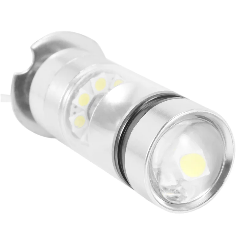 ABIF-8Pcs 6000K 백색 LED H3 100W 2323 자동차 안개 전구 DRL