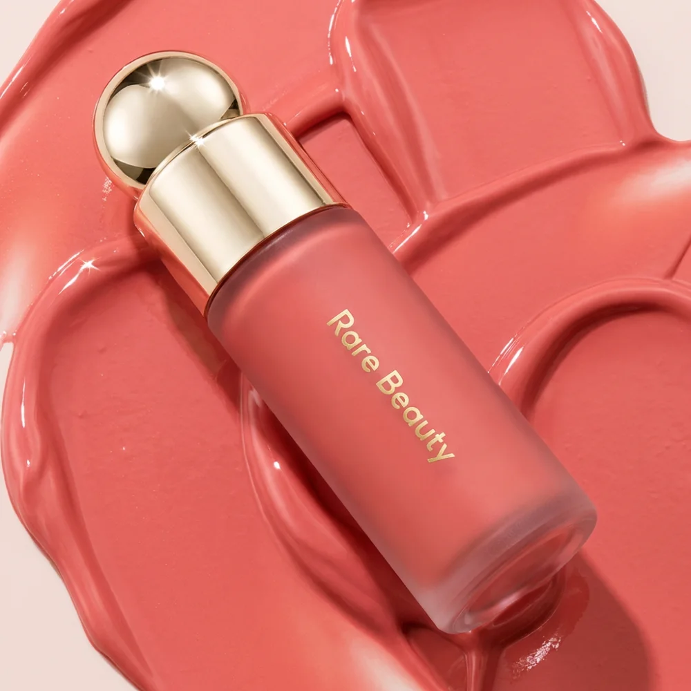 Rare Beauty Happy Joy Lucky Love Liquid Blush Silky and Glide On Smooth Long Lasting Plump Seamless Dewy Women Cosmetic Makeup