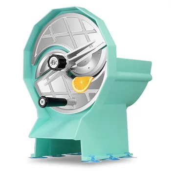 과일 및 야채 슬라이서 가정용 다기능 절단 슬라이서, 레몬 감자 생강 칩 슬라이서 기계, 이중 슬롯