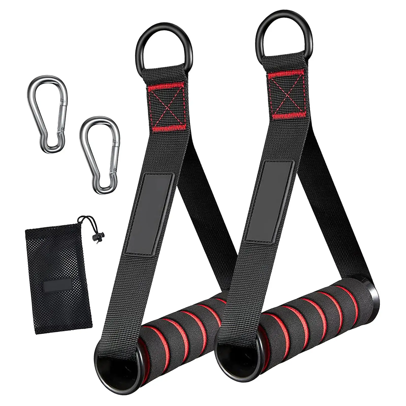 2Pcs Exercise Handles Resistance Band Handle Only Working Out Handles Grip Attachments for Pulley System Home Gym 3
