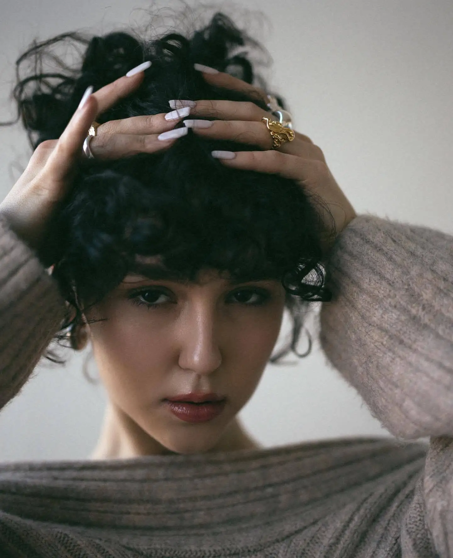 Knit Sweater Pullover For Women Loose Off-Shoulder Ribbed Long Sleeve Fashion Streetwear Knitwear Casual Autumn Sweater