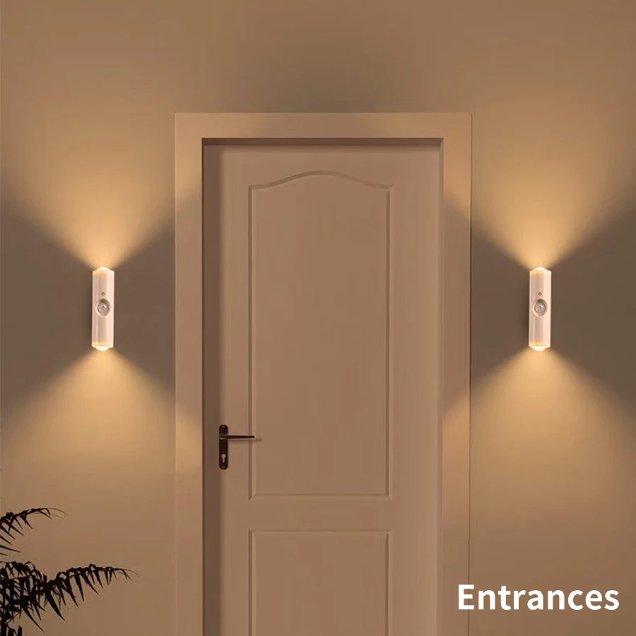 Magnetic Rechargeable LED Smart Light with Dimmable Gradient