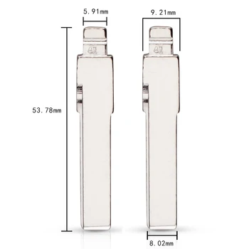 10X Chiave telecomando per Audi VW Polo Passat B5 Tiguan Golf Santana Bora Seat Skoda HU66 #01 #42 #31 #86 #133 #149 Uncut - KEYYOU 10X Car Key Blade For Audi VW Polo Passat B5 Tiguan Golf Santana Bora