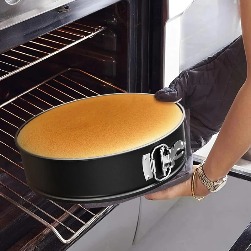 22cm/24cm/26cm/28cm Springform Pan Cheese Cake Pans Removable Bottom Kitchen Oven Bakeware cake mold