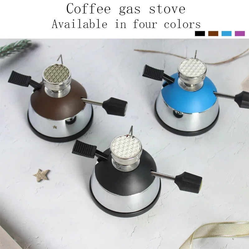 Universal Mini Gas Burner Coffee Siphon Pot Coffee Maker Mocha Heater Tabletop Machine Portable Coffee Gas Stove 3