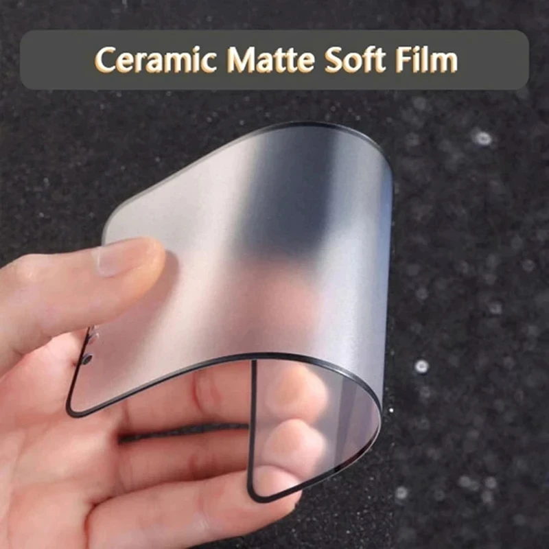 Premium 4-Pack Matte Ceramic Screen Protector Set