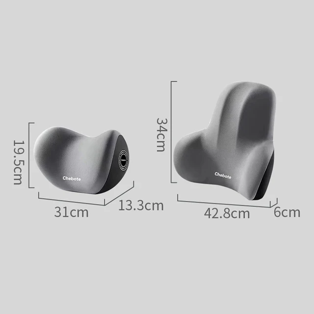 Coussin lombaire en mousse à mémoire de forme pour voiture et bureau, Support de taille post-partum, oreiller multifonctionnel pour soulager la douleur 3