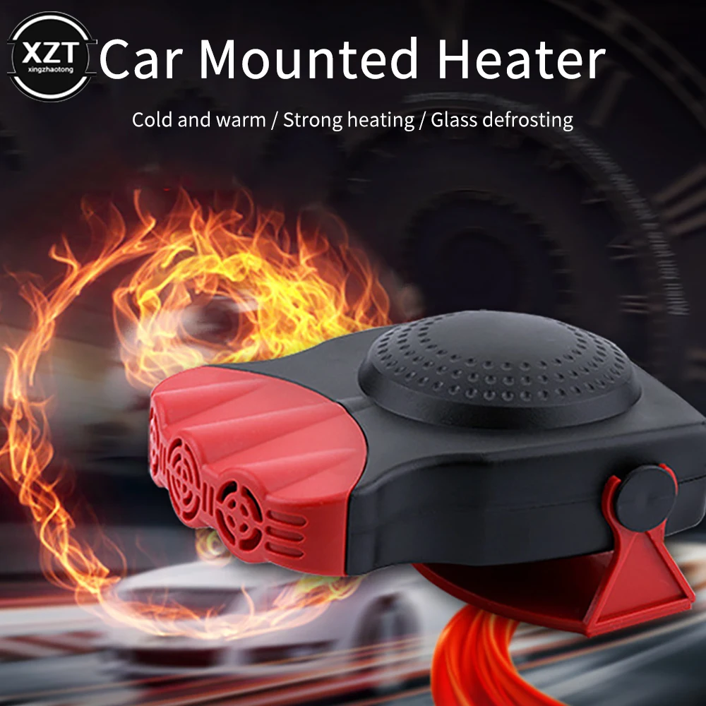12V 자동차 히터 전기 난방 팬 휴대용 전기 건조기 앞 유리 Defogging Demister Defroster For Car Home
