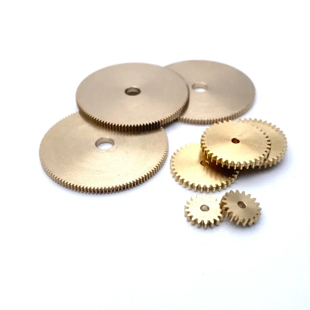 Transmission Gear MINI Spur Copper Gear 0.3M 22/25/28/32/36/50/120 Teeth 2/5mm DIY MODEL 120 Teeth 36.6mm 25.02mm DIY Ultrathin Model Gear transmission gear