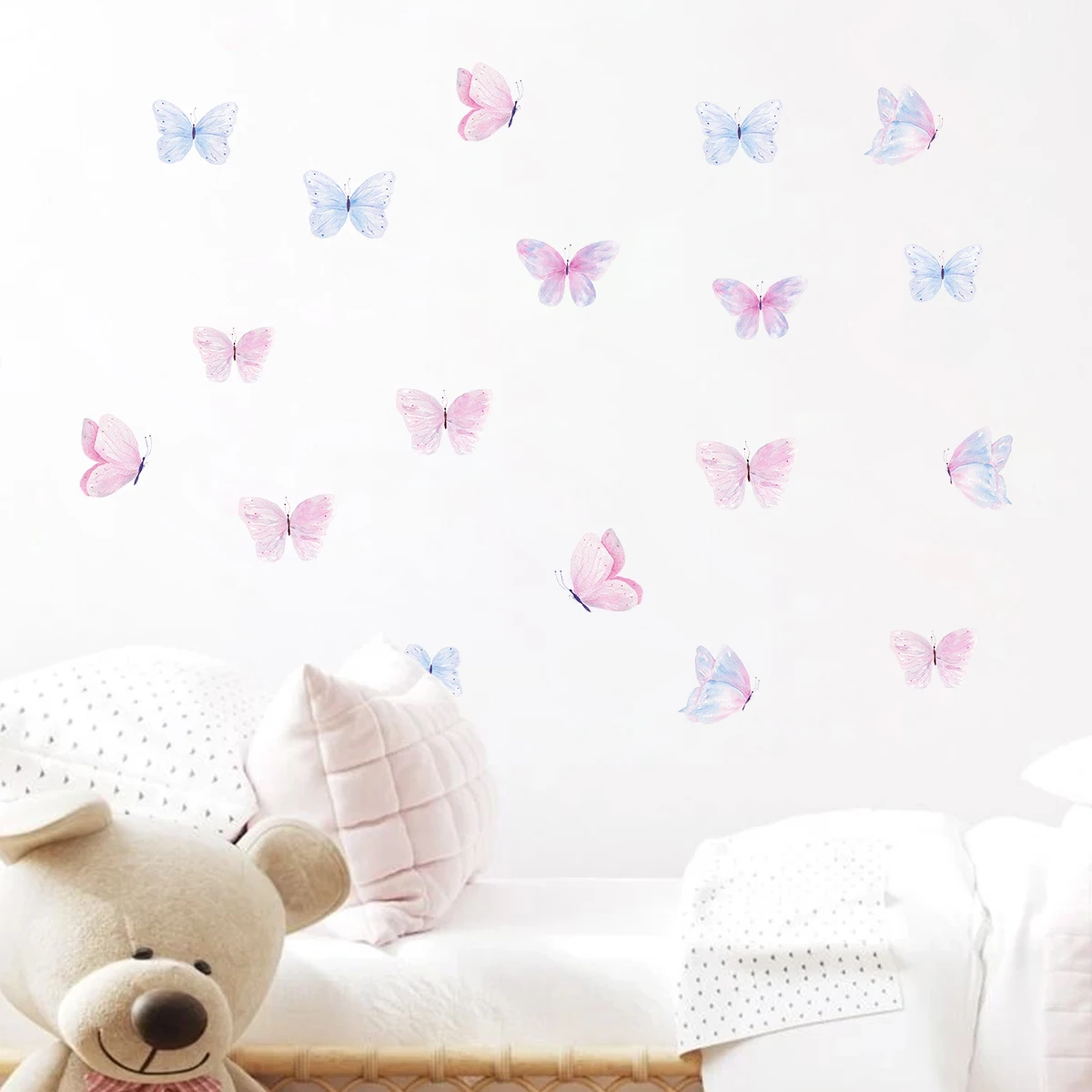 Vibrant Butterfly Wall Stickers