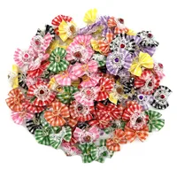 50/100pcs Pet Dog Hair Accessories Diamond Dog Hair Bows Love Style Pet Dog Ribbon Bow Rubber Bands Dog Supplies Samll Dog Bows 2