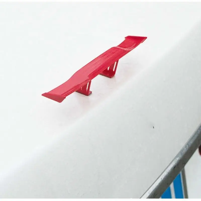 Spoiler posteriore per Auto Mini Spoiler Wing piccolo modello GT fibra di carbonio senza perforazione decorazione coda accessori Auto Car-styling - immagine 2
