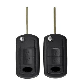 Custodia per chiave remota per LAND ROVER 4 Custodia per chiave remota per LAND ROVER - XNRKEY 3 pulsanti pieghevole Flip Remote Key Case Fob 3 pulsanti Fob per LAND ROVER