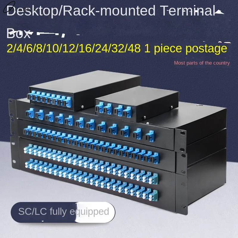 19 Inch Telecom Rack Optical Fiber Distribution Frame 2/4/6/8/10/12/16 ...