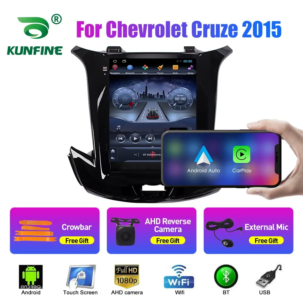 

Автомагнитола Tesla Style 2 Din, 9,7 дюйма, Android, для Chevrolet Cruze 2015, стерео, автомобильный мультимедийный видеоплеер, DVD, GPS-навигация