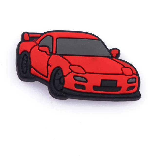 Hot Sell PVC Mexican Food Croc Shoe Charms Mexico Women Snake Drink Grill Chips Shoe Decorations Colorful Sports Car Accessories c0365