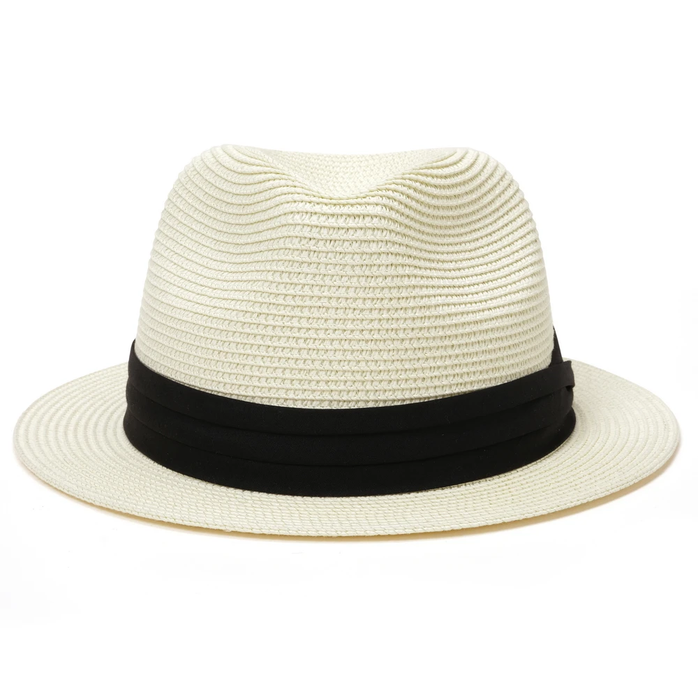 60cm Big Head Summer Fedora Straw Hat 