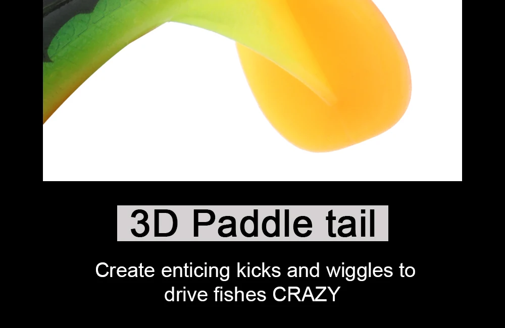 Spinpoler Wander Shaker Paddle Tail Pike Bait Soft Swimbait Shad Jointed Fishing Lure 16cm 22cm Artificial For Bass Trout Zander – Detail 6