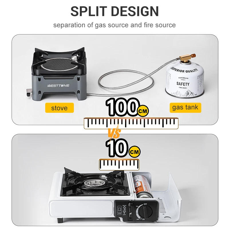 Portable Outdoor Gas Camping Stove 4