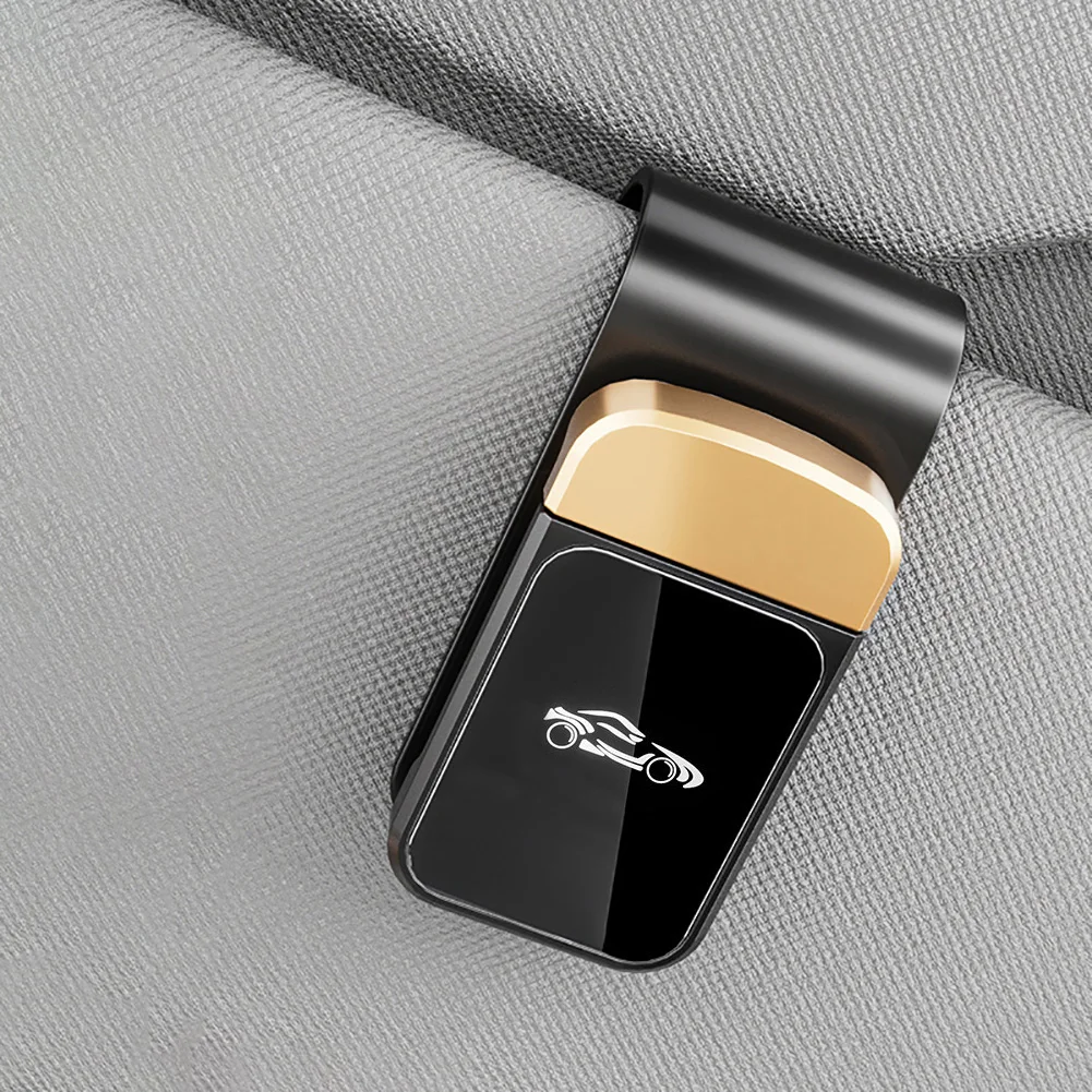 Deluxe Car Sunshade Eyeglass Holder and Interior Decor Clip