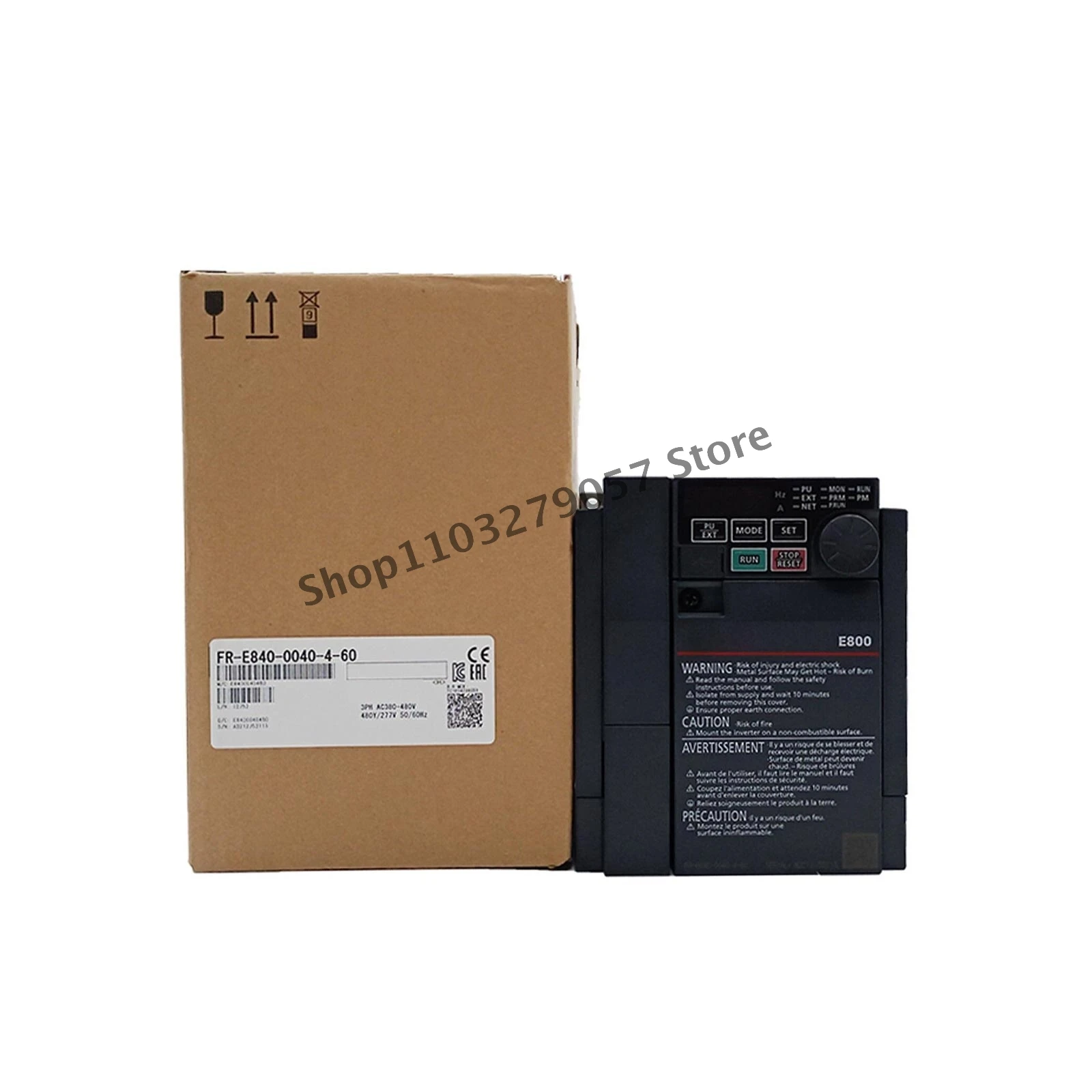 

1PCS Inverter FR-E840-0040-4-60 1.5KW One year warranty PLC Fast Shipping FRE8400040460