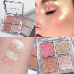 Radiant Glow Waterproof Highlighter Palette with Shimmer Finish (H01)