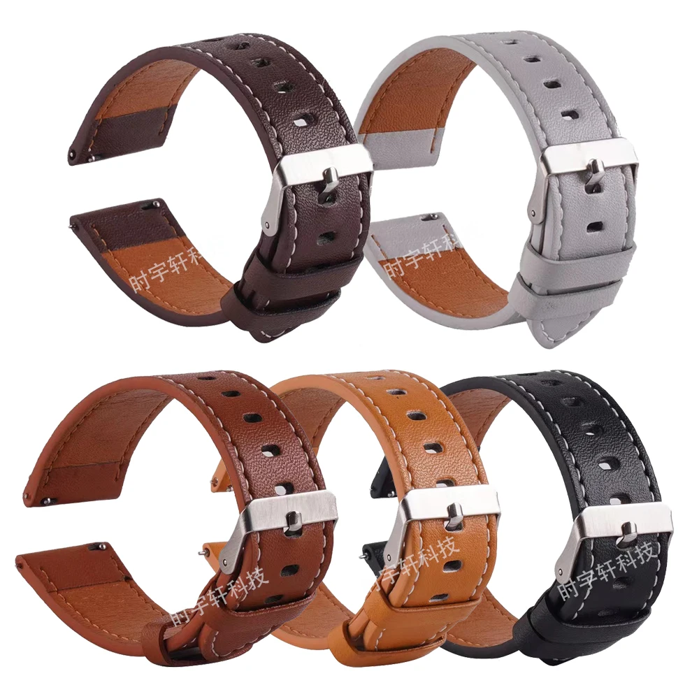 

Кожаный ремешок для наручных часов Garmin CAME SQ/SQ 2/ Venu2 Plus, 20 мм, ремешок для Garmin Vivoactive 3/Forerunner 158 55 245 645
