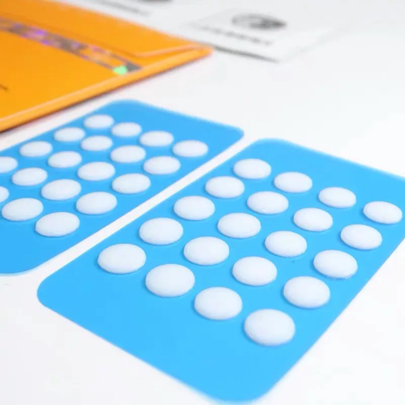 New 40PCS Esptiger Tiger ICE V2 Foot Sticker DIY Small Dots Foot Pad Arc Edge Esptiger  6.5MM 7MM — view 4