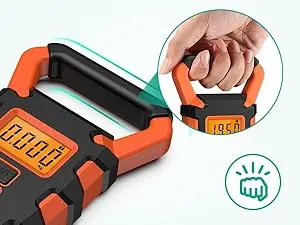 Pèse-bagage électronique avec ruban à mesurer et crochet_voghion.com