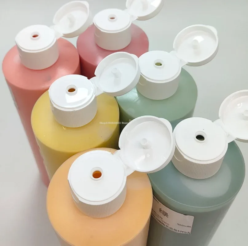500ml 24 Color Pottery Medium Temperature Concentrated Underglaze Color Pigments DIY Ceramic Painting Crafts Hand Coloring
