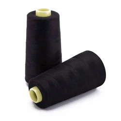 High - Quality 100% Polyester Sewing Thread - Durable Spools for Machine and Hand Quilting, Repairs, and More - 1000M (2pcs)