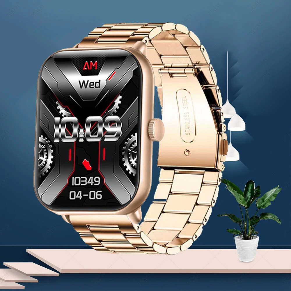 

Смарт-часы для мужчин и женщин, фитнес-трекер с функцией измерения пульса и давления