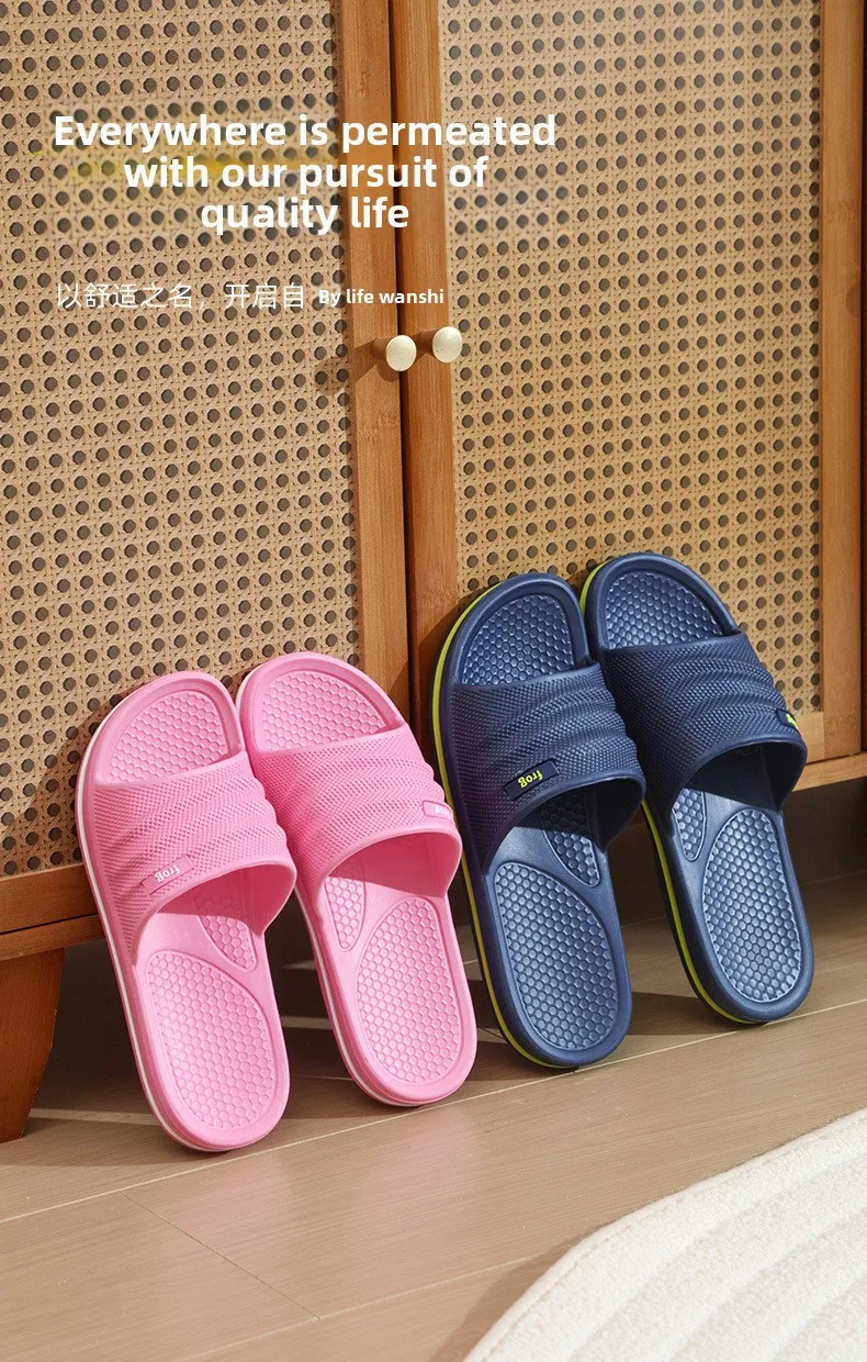 Herren- und Damen-Paar-Slipper, EVA-Hausschuhe für den Heimgebrauch, Hotel-Badezimmer-Slipper, rutschfeste Ausführung, Großhandel für den Innen- und Außenbereich – Detail 6